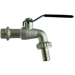Grifo jardín racor manguera INOX Bugatti