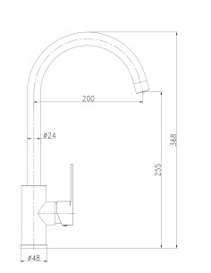 Grifo de fregadero Miño 2