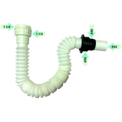 Sifón flexible Multi