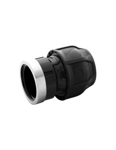Enlace rosca hembra c/r inox PE 25 x 3/4"