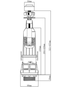 Descargador universal Sar triple base (bolsa) 2