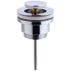 Válvula clic-clac pequeña con tornillo